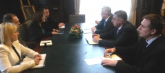 27 February 2015 The Speaker of the National Assembly of the Republic of Serbia in meeting with the Speaker of the National Assembly of the Republic of Srpska 